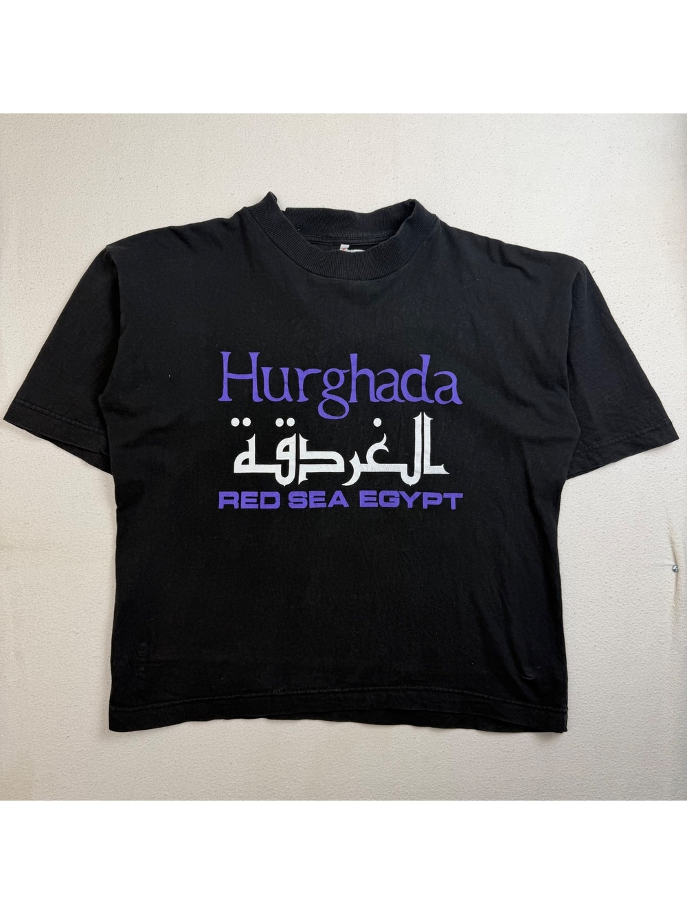 Vintage Hurghada Egypt Tourist Tee Men's Medium